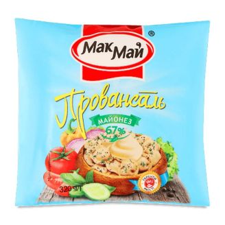 Майонез Провансаль 67% 320г п/е МакМай