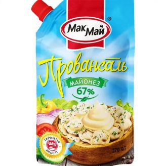 Майонез Провансаль 67% 270г д/п МакМай