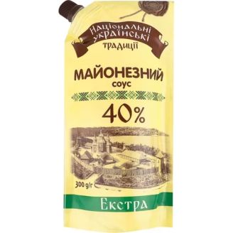 Майонез Екстра 40% д/п 300г Національні українські традиції 