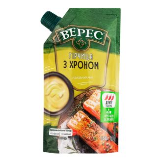 Гірчиця з хріном  д/п 130г Верес