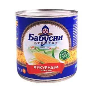 Кукурудза цукрова 340г ключ Бабусин продукт