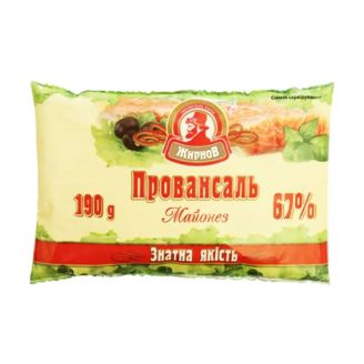 Майонез Провансаль 67% 190г п/е Жирновъ