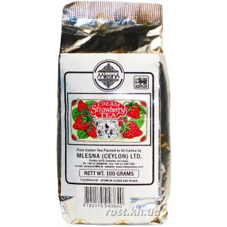 Чай чорний полуниця з вершками  Mlesna 100г фол