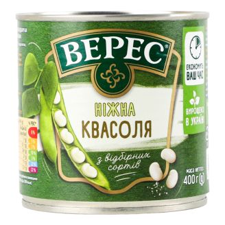 Квасоля ніжна з/б 400г Верес