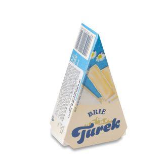 Сир м'який з білою пліснявою Брі  60% жиру 125 г Turek