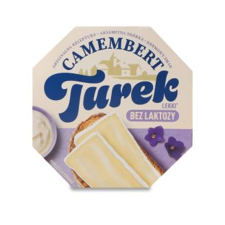 Сир м'який з білою пліснявою Камамбер безлактозний  45,5 % жиру 120 г Turek