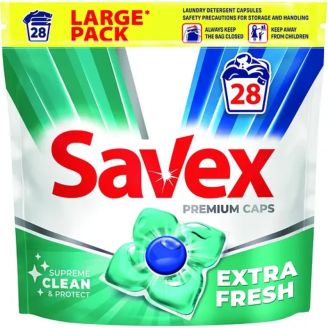 Капсули для прання Savex Extra 28шт