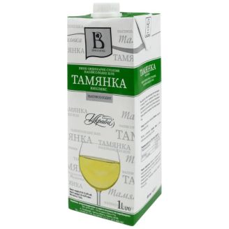 Вино Тамянка біл н/сол 1л ТП Винлюкс