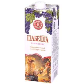 Вино Ізабела чер.н/сол  Маринталь 1л Котовський ВЗ
