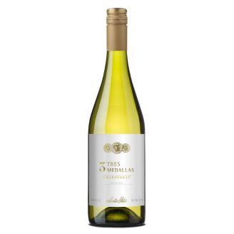 Вино Santa Rita 3 Medallas Chardonnay біл сух 0,75л Чилі