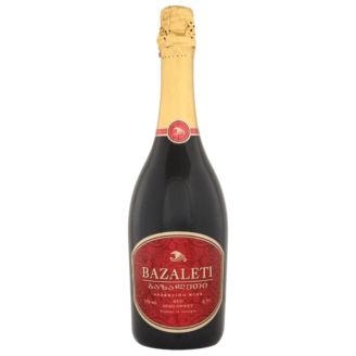 Вино ігристе Bazaleti чер н/сол 0,75л Грузія