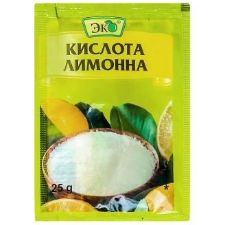 Лимонна кислота 25г Еко