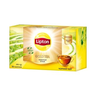 Чай чорний Yellow Label Lipton 50*2г