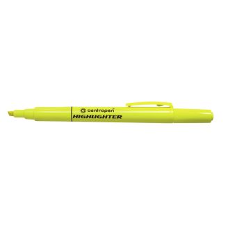 8722 Маркер fax клиноподібний жовт. (175)  01238 Centropen