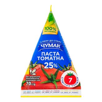Томатна паста 70г Чумак