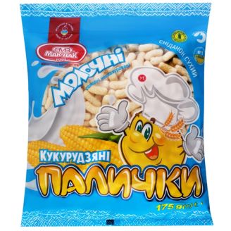 Кукурудзяні палички молочні 175г МакДак