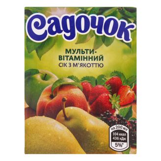 Нектар Мультивітамін  0,2л Садочек