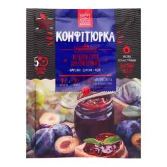 Конфітюрка 1:1 желююча суміш для варення,джемів,желе 20г Приправка