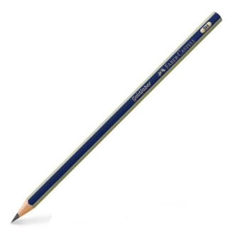 112513 Олівець 3H GOLDFABER синьо-золотий 5502