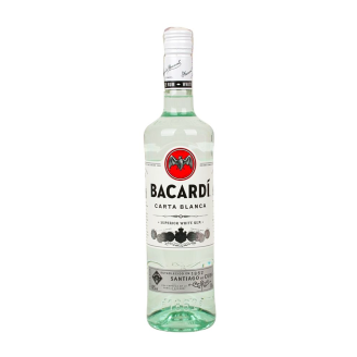 Ром Bacardi Carta Blanca білий 40% 0,7л