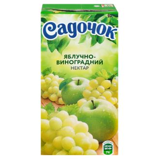 Сік Виноградно-Яблучний зел 0,5л Садочек
