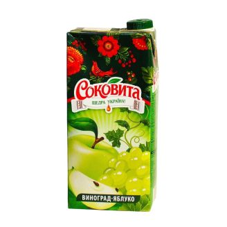Соковий напій Виноградно-Яблучний 0,95л СОКОВИТА