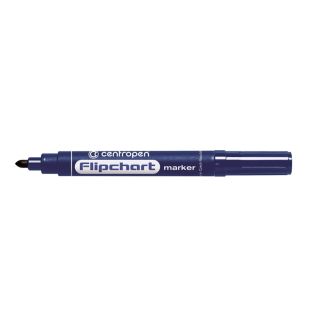8550 Маркер Flipchard кругл. син. 01838 Centropen 7505 
