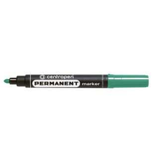 8566 Маркер Permanent круг. зелен. 01846 Centropen 7514 