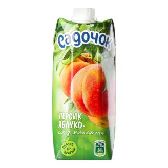 Сік Персик-Яблуко 0,5л Садочек
