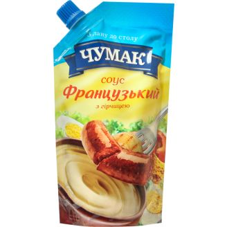 Соус Французький з гірчицею 200г Чумак