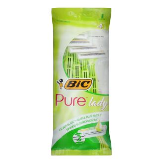 BIC Бритва одноразова жіноча Pure3 Lady 4 шт