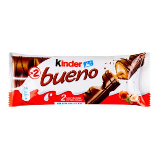 Цукерки Kinder Bueno 43г Ferrero