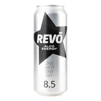 Напій сл/алк енергетичний REVO ALCO-ENERGY УКРАЇНА 0,5л з/б