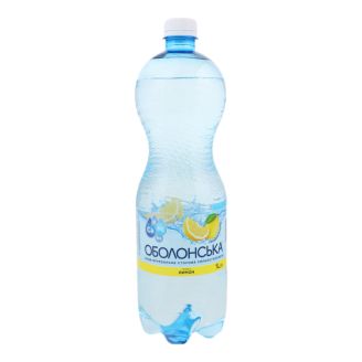 Мін.вода Оболонcька+Лимон 1л Оболонь