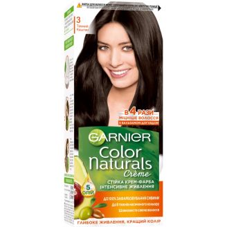 Garnier Color Naturals Фарба для волосся 3 Темний каштан