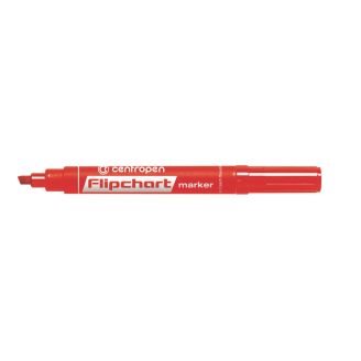8560 Маркер Flipchard клин. червоний 01857 Centropen