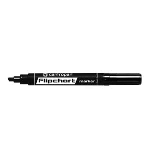 8560 Маркер Flipchard клин. чорн. 01845 Centropen