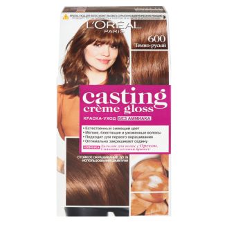 L'Oreal Casting Creme Gloss Фарба для волосся 600 Грецький горіх