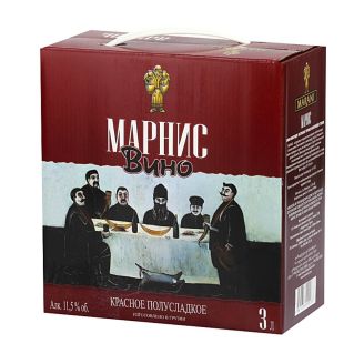 Вино Марніс чер н/сол 3л Marani