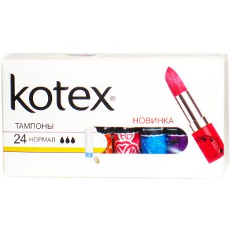 Тампони Kotex Normal 24
