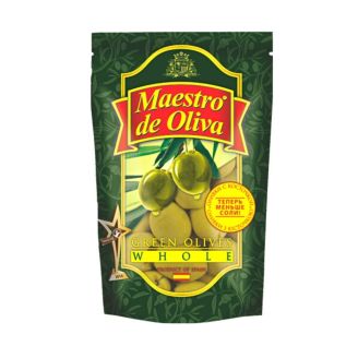 Оливки з/к 180г д/п  Maestro de Oliva