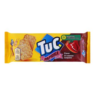 Крекер солоний з паприкою 100г ТУК