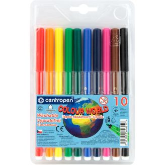 Фломастери "Centropen" 10шт. 7550 10 08225