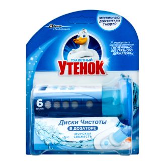Диски чистоти для унітазу Туалетне каченя Морські