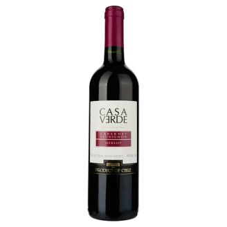 Вино Мерло чер сух Casa Verde 0,75л Чилі