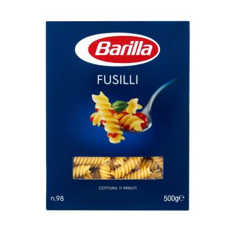 Паста з тв. сортів пшениці Fusilli (спіраль) №98 500г (к/у) Barilla, Італія