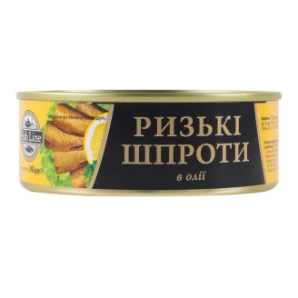 Ризькі шпроти 240г Fish line
