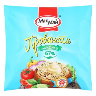 Майонез Провансаль 67% 170г п/е МакМай