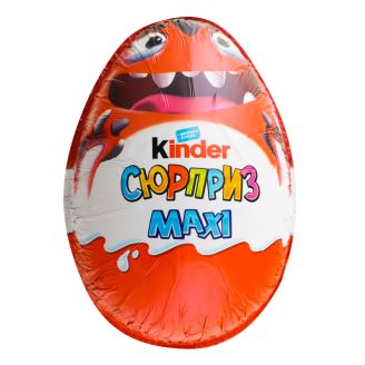 Яйце шоколадне Kinder Surprise Maxi  100г Ferrero