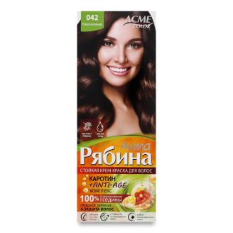 Acme Color Рябина Фарба для волосся № 042 Каштановий